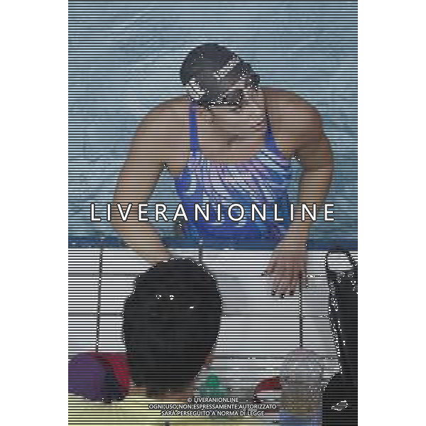 Riccione - Campionato Italiano Assoluto di Nuoto UnipolSai 12/04/2018 nella foto: Federica Pellegrini ©Claudio Zamagni/Agenzia Aldo Liverani / AGENZIA ALDO LIVERANI SAS