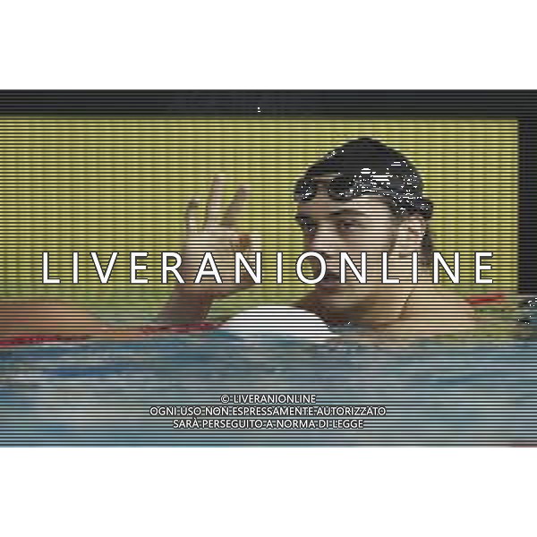 Riccione - Campionato Italiano Assoluto di Nuoto UnipolSai 12/04/2018 nella foto: Thomas Ceccon ©Claudio Zamagni/Agenzia Aldo Liverani / AGENZIA ALDO LIVERANI SAS