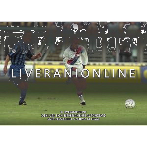 15-10-1997 BERGAMO COPPA ITALIA ATALANTA BOLOGNA 3-1 NELLA FOTO IGOR SHALIMOV AG ALDO LIVERANI SAS