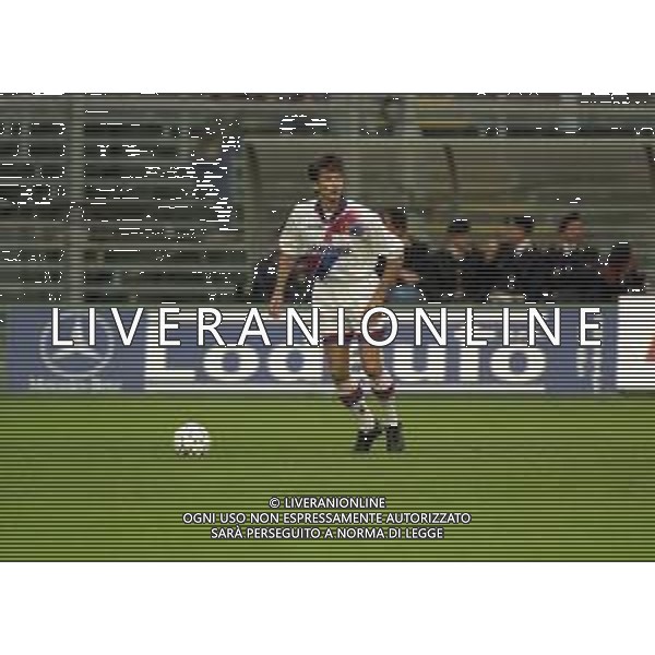15-10-1997 BERGAMO COPPA ITALIA ATALANTA BOLOGNA 3-1 NELLA FOTO MASSIMO PAGANIN AG ALDO LIVERANI SAS