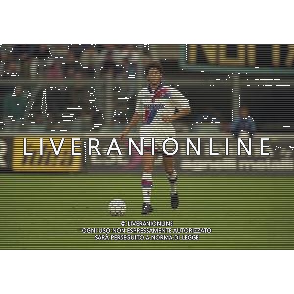 15-10-1997 BERGAMO COPPA ITALIA ATALANTA BOLOGNA 3-1 NELLA FOTO MASSIMO PAGANIN AG ALDO LIVERANI SAS