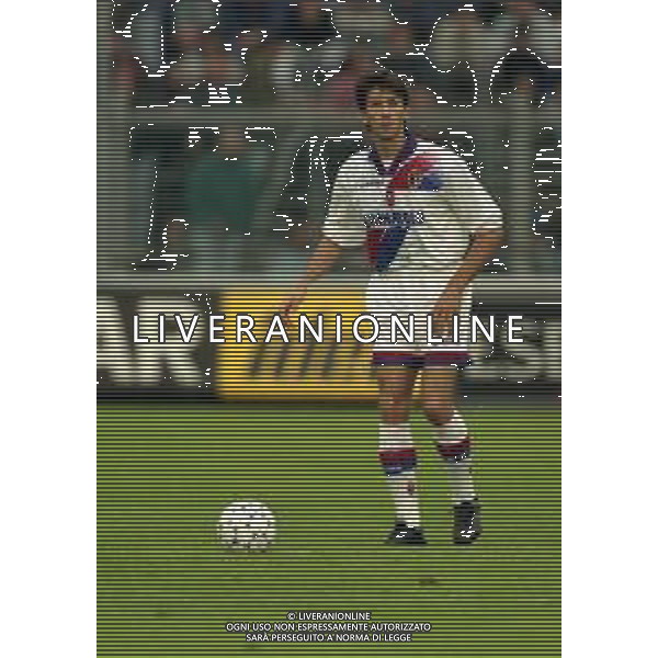 15-10-1997 BERGAMO COPPA ITALIA ATALANTA BOLOGNA 3-1 NELLA FOTO MASSIMO PAGANIN AG ALDO LIVERANI SAS