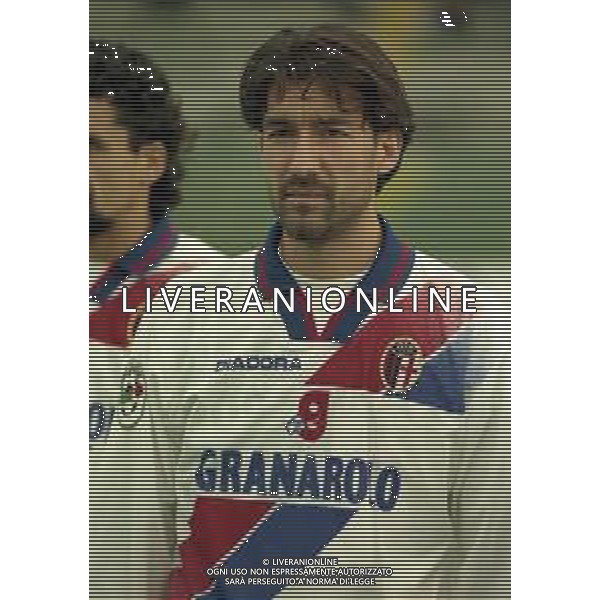 15-10-1997 BERGAMO COPPA ITALIA ATALANTA BOLOGNA 3-1 NELLA FOTO DANIELE CARNASCIALI AG ALDO LIVERANI SAS
