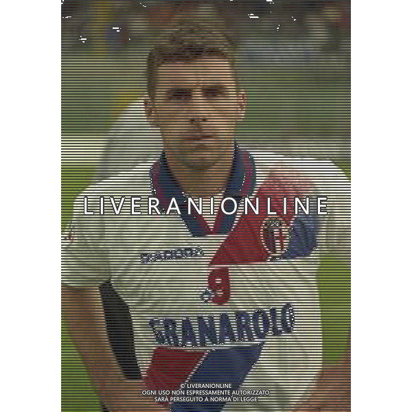 15-10-1997 BERGAMO COPPA ITALIA ATALANTA BOLOGNA 3-1 NELLA FOTO OSCAR MAGONI AG ALDO LIVERANI SAS