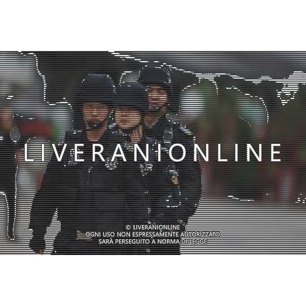 Paddock security. 13.04.2018. Formula 1 World Championship, Rd 3, Chinese Grand Prix, Shanghai, China, Practice Day. / AGENZIA ALDO LIVERANI SAS - ITALY ONLY EDITORIAL USE ONLY - F1 Gp Cina Prove Libere, Motor Racing - Formula One World Championship - Chinese Grand Prix - Practice Day - Shanghai, China 13.04.2018