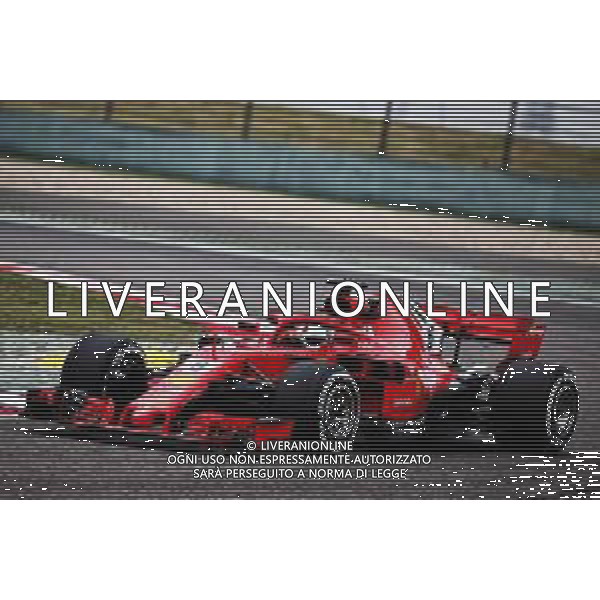Sebastian Vettel (GER) Ferrari SF71H. 13.04.2018. Formula 1 World Championship, Rd 3, Chinese Grand Prix, Shanghai, China, Practice Day. / AGENZIA ALDO LIVERANI SAS - ITALY ONLY EDITORIAL USE ONLY - F1 Gp Cina Prove Libere, Motor Racing - Formula One World Championship - Chinese Grand Prix - Practice Day - Shanghai, China 13.04.2018