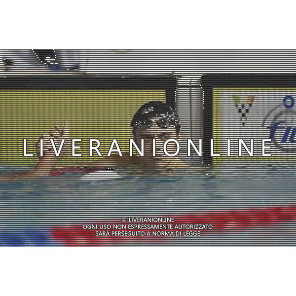 Riccione - Campionato Italiano Assoluto di Nuoto UnipolSai 12/04/2018 nella foto: Ceccon Thomas ©Claudio Zamagni/Agenzia Aldo Liverani / AGENZIA ALDO LIVERANI SAS