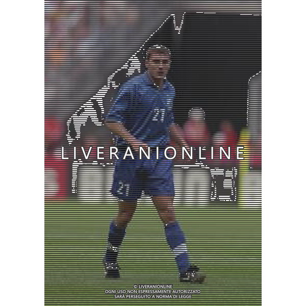 03-07-1998 CAMPIONATO DEL MONDO FRANCIA 98 PARIGI-ITALIA FRANCIA 0-0 AI SUPPLEMENTARI 4-3 NELLA FOTO CRISTIAN VIERI AG ALDO LIVERANI SAS