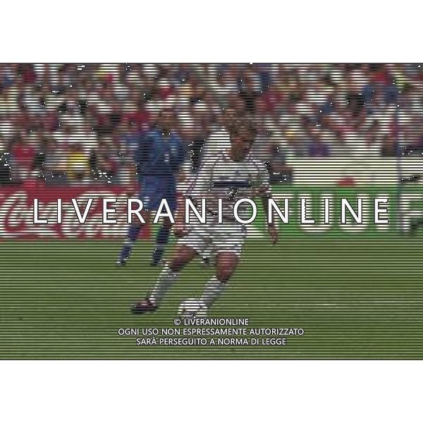03-07-1998 CAMPIONATO DEL MONDO FRANCIA 98 PARIGI-ITALIA FRANCIA 0-0 AI SUPPLEMENTARI 4-3 NELLA FOTO DIDIER DESCHAMPS AG ALDO LIVERANI SAS