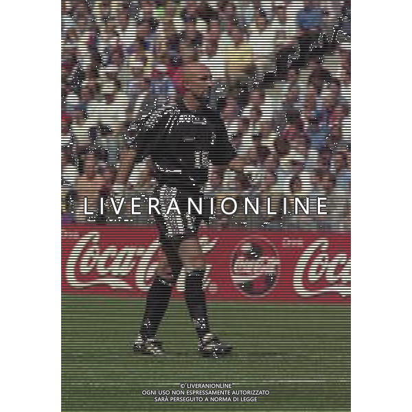 03-07-1998 CAMPIONATO DEL MONDO FRANCIA 98 PARIGI-ITALIA FRANCIA 0-0 AI SUPPLEMENTARI 4-3 NELLA FOTO FABIEN BARTHEZ AG ALDO LIVERANI SAS