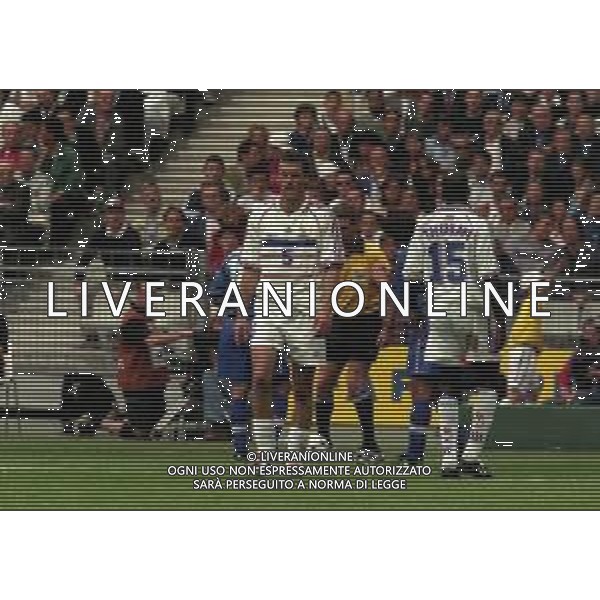 03-07-1998 CAMPIONATO DEL MONDO FRANCIA 98 PARIGI-ITALIA FRANCIA 0-0 AI SUPPLEMENTARI 4-3 NELLA FOTO LAURENT BLANC AG ALDO LIVERANI SAS