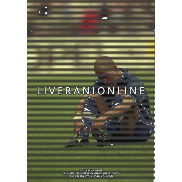 03-07-1998 CAMPIONATO DEL MONDO FRANCIA 98 PARIGI-ITALIA FRANCIA 0-0 AI SUPPLEMENTARI 4-3 NELLA FOTO LUIGI DI BIAGIO AG ALDO LIVERANI SAS