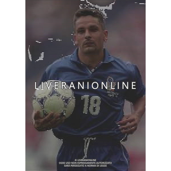 03-07-1998 CAMPIONATO DEL MONDO FRANCIA 98 PARIGI-ITALIA FRANCIA 0-0 AI SUPPLEMENTARI 4-3 NELLA FOTO ROBERTO BAGGIO AG ALDO LIVERANI SAS