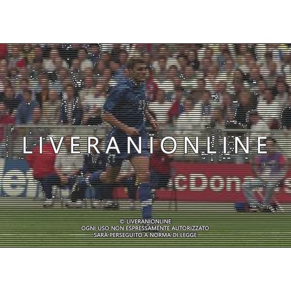 03-07-1998 CAMPIONATO DEL MONDO FRANCIA 98 PARIGI-ITALIA FRANCIA 0-0 AI SUPPLEMENTARI 4-3 NELLA FOTO CHRISTIAN VIERI AG ALDO LIVERANI SAS
