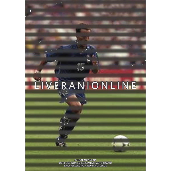 03-07-1998 CAMPIONATO DEL MONDO FRANCIA 98 PARIGI-ITALIA FRANCIA 0-0 AI SUPPLEMENTARI 4-3 NELLA FOTO ANGELO DI LIVIO AG ALDO LIVERANI SAS