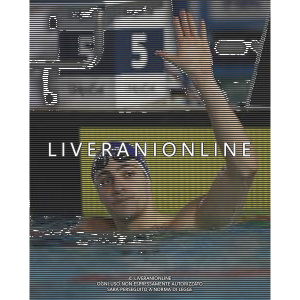 Riccione - Campionato Italiano Assoluto di Nuoto UnipolSai 13/04/2018 nella foto: Filippo Megli ©Claudio Zamagni/Agenzia Aldo Liverani