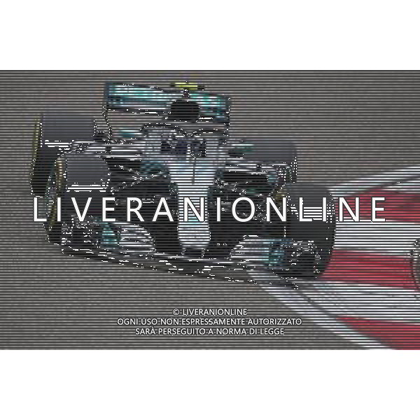 Valtteri Bottas (FIN) Mercedes AMG F1 14.04.2018. Formula 1 World Championship, Rd 3, Chinese Grand Prix, Shanghai, China, Qualifying Day. / AGENZIA ALDO LIVERANI SAS - ITALY ONLY EDITORIAL USE ONLY - F1 Gp Cina Prove Ufficiali Qualifiche , Motor Racing - Formula One World Championship - Chinese Grand Prix - Practice Day - Shanghai, China 14.04.2018