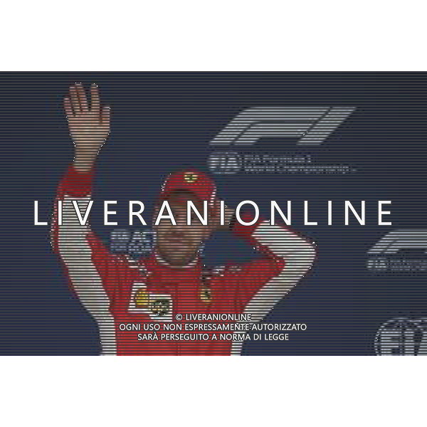 Sebastian Vettel (GER) Ferrari, pole position. 14.04.2018. Formula 1 World Championship, Rd 3, Chinese Grand Prix, Shanghai, China, Qualifying Day. / AGENZIA ALDO LIVERANI SAS - ITALY ONLY EDITORIAL USE ONLY - F1 Gp Cina Prove Ufficiali Qualifiche , Motor Racing - Formula One World Championship - Chinese Grand Prix - Practice Day - Shanghai, China 14.04.2018