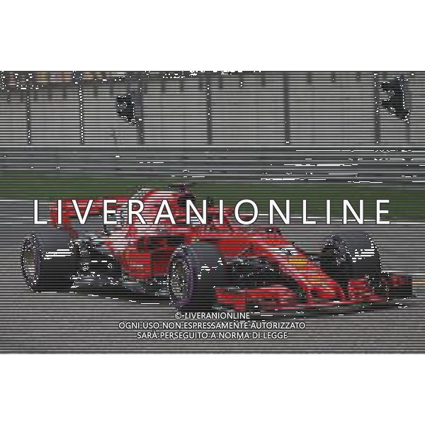 Sebastian Vettel (GER) Ferrari SF71H. 14.04.2018. Formula 1 World Championship, Rd 3, Chinese Grand Prix, Shanghai, China, Qualifying Day. / AGENZIA ALDO LIVERANI SAS - ITALY ONLY EDITORIAL USE ONLY - F1 Gp Cina Prove Ufficiali Qualifiche , Motor Racing - Formula One World Championship - Chinese Grand Prix - Practice Day - Shanghai, China 14.04.2018