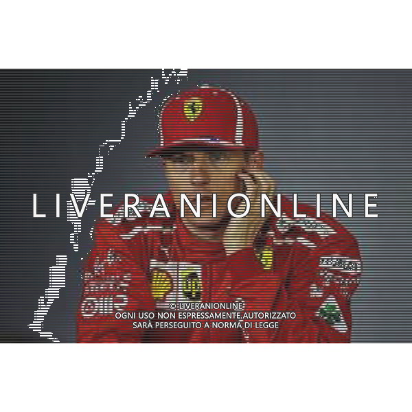 Kimi Raikkonen (FIN) Ferrari in the FIA Press Conference. 14.04.2018. Formula 1 World Championship, Rd 3, Chinese Grand Prix, Shanghai, China, Qualifying Day. / AGENZIA ALDO LIVERANI SAS - ITALY ONLY EDITORIAL USE ONLY - F1 Gp Cina Prove Ufficiali Qualifiche , Motor Racing - Formula One World Championship - Chinese Grand Prix - Practice Day - Shanghai, China 14.04.2018