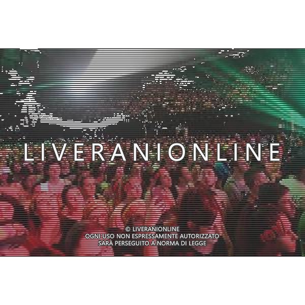 \' Lorenzo Live 2018 \' CONCERTO DI JOVANOTTI (Lorenzo Cherubini) ALL\'UNIPOL ARENA DI BOLOGNA 13 APRILE 2018 ©OPTIMAFOTO / AGENZIA ALDO LIVERANI SAS