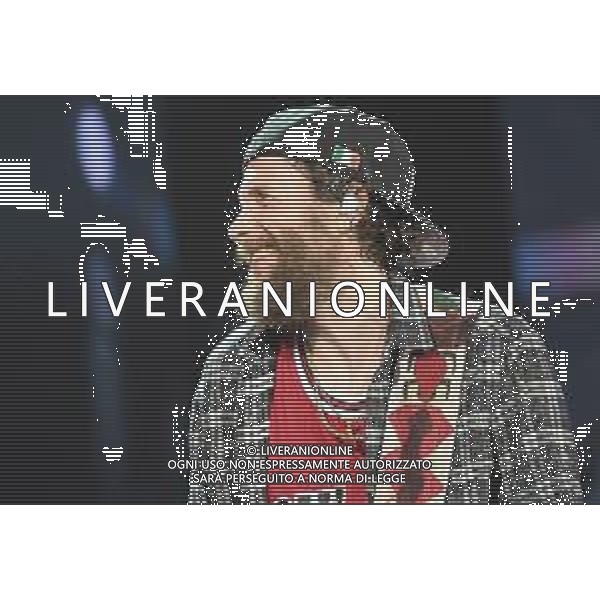 \' Lorenzo Live 2018 \' CONCERTO DI JOVANOTTI (Lorenzo Cherubini) ALL\'UNIPOL ARENA DI BOLOGNA 13 APRILE 2018 ©OPTIMAFOTO / AGENZIA ALDO LIVERANI SAS