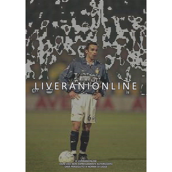 09-03-1999 PARMA SEMIFINALE DI COPPA ITALIA PARMA INTER 2-1 NELLA FOTO Youri Djorkaeff AG ALDO LIVERANI SAS