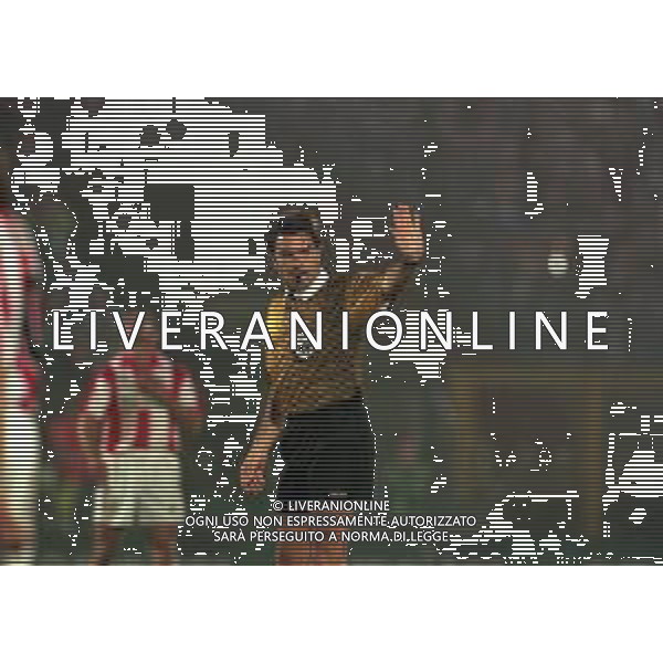 02-04-1998 VICENZA SEMIFINALE DI COPPA DELLE COPPE ANDATA VICENZA CHELSEA 1-0 NELLA FOTO ARBITRO MARC BATTA AG ALDO LIVERANI SAS