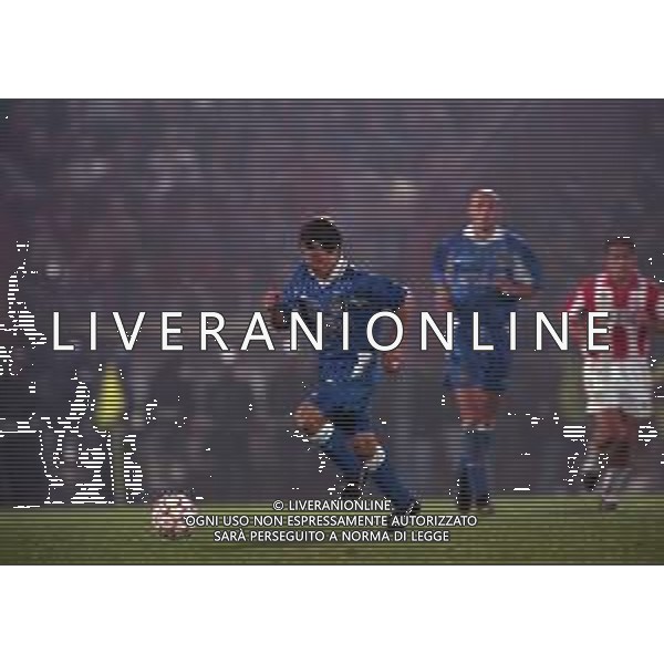 02-04-1998 VICENZA SEMIFINALE DI COPPA DELLE COPPE ANDATA VICENZA CHELSEA 1-0 NELLA FOTO GIANFRANCO ZOLA AG ALDO LIVERANI SAS