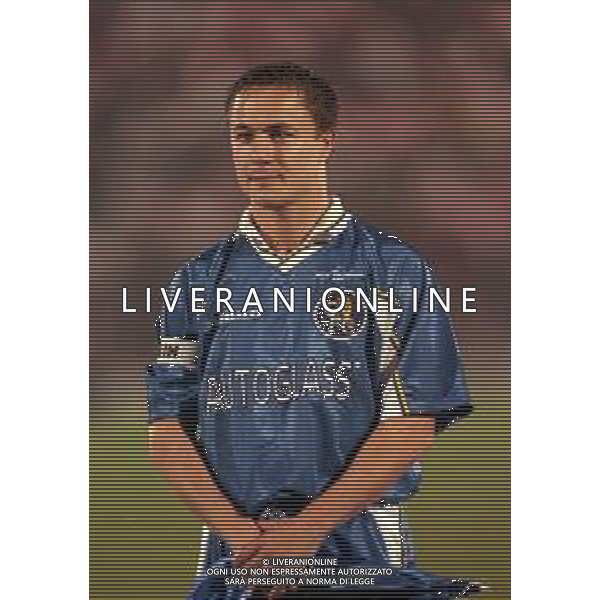 02-04-1998 VICENZA SEMIFINALE DI COPPA DELLE COPPE ANDATA VICENZA CHELSEA 1-0 NELLA FOTO Dennis Wise AG ALDO LIVERANI SAS