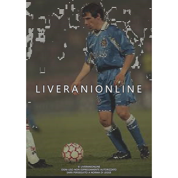 02-04-1998 VICENZA SEMIFINALE DI COPPA DELLE COPPE ANDATA VICENZA CHELSEA 1-0 NELLA FOTO GIANFRANCO ZOLA AG ALDO LIVERANI SAS