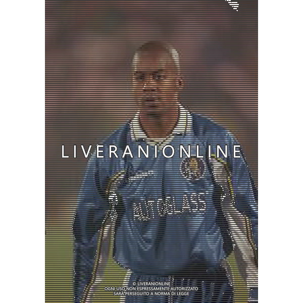 02-04-1998 VICENZA SEMIFINALE DI COPPA DELLE COPPE ANDATA VICENZA CHELSEA 1-0 NELLA FOTO Michael Duberry AG ALDO LIVERANI SAS