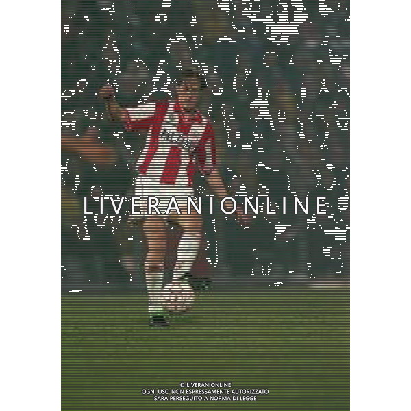 02-04-1998 VICENZA SEMIFINALE DI COPPA DELLE COPPE ANDATA VICENZA CHELSEA 1-0 NELLA FOTO MASSIMO AMBROSINI AG ALDO LIVERANI SAS