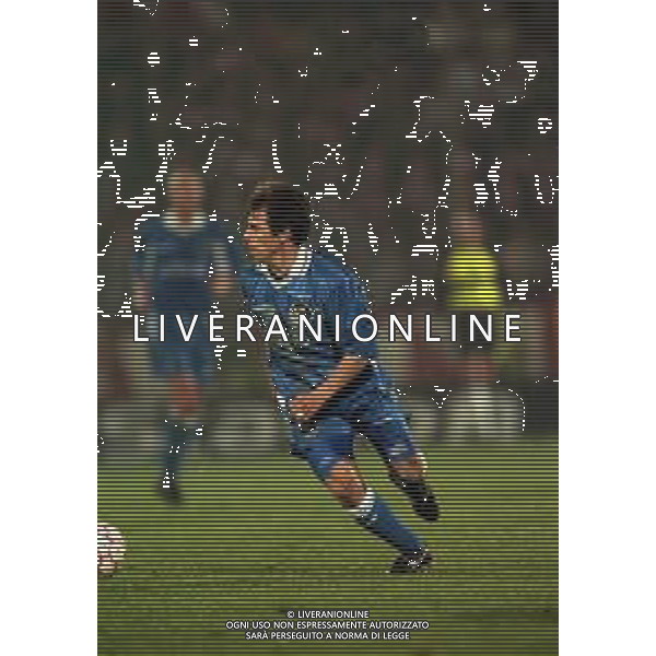 02-04-1998 VICENZA SEMIFINALE DI COPPA DELLE COPPE ANDATA VICENZA CHELSEA 1-0 NELLA FOTO GIANFRANCO ZOLA AG ALDO LIVERANI SAS
