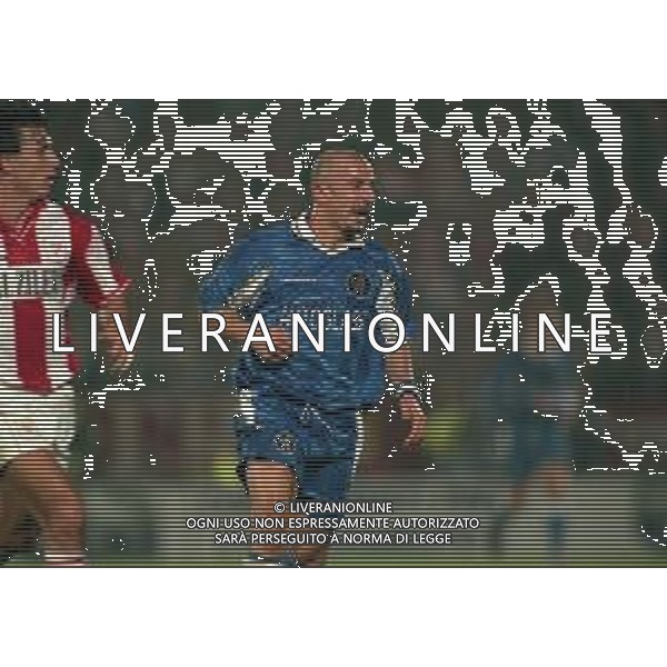 02-04-1998 VICENZA SEMIFINALE DI COPPA DELLE COPPE ANDATA VICENZA CHELSEA 1-0 NELLA FOTO GIANLUCA VIALLI AG ALDO LIVERANI SAS