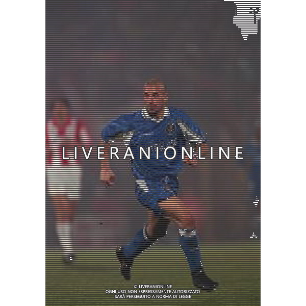 02-04-1998 VICENZA SEMIFINALE DI COPPA DELLE COPPE ANDATA VICENZA CHELSEA 1-0 NELLA FOTO GIANLUCA VIALLI AG ALDO LIVERANI SAS
