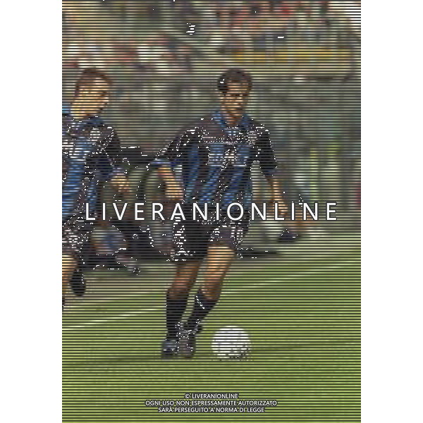 05-09-1999 BERGAMO CAMPIONATO DI CALCIO SERIE B ATALANTA TREVISO 3-2 NELLA FOTO NICOLA CACCIA AG ALDO LIVERANI SAS