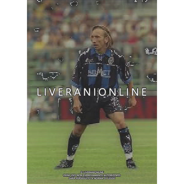 05-09-1999 BERGAMO CAMPIONATO DI CALCIO SERIE B ATALANTA TREVISO 3-2 NELLA FOTO MARCO NAPPI AG ALDO LIVERANI SAS
