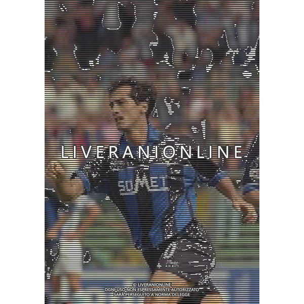 05-09-1999 BERGAMO CAMPIONATO DI CALCIO SERIE B ATALANTA TREVISO 3-2 NELLA FOTO NICOLA CACCIA AG ALDO LIVERANI SAS