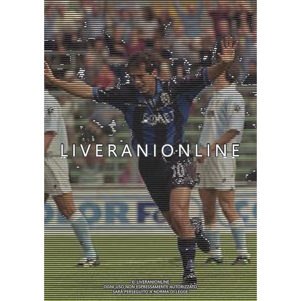 05-09-1999 BERGAMO CAMPIONATO DI CALCIO SERIE B ATALANTA TREVISO 3-2 NELLA FOTO NICOLA CACCIA AG ALDO LIVERANI SAS