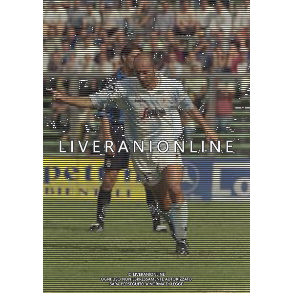 05-09-1999 BERGAMO CAMPIONATO DI CALCIO SERIE B ATALANTA TREVISO 3-2 NELLA FOTO FAUSTO PIZZI AG ALDO LIVERANI SAS
