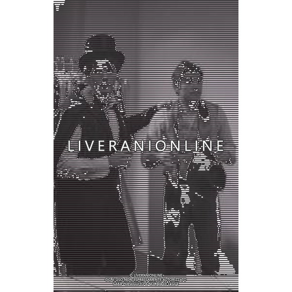 RETROSPETTIVA NINO BENVENUTI PUGILE ROMA 1969 NELLA FOTO NINO BENVENUTI CON GIULIANO GEMMA AG ALDO LIVERANI SAS