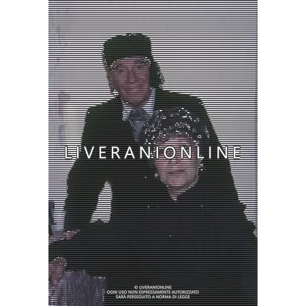 Pietro De Vico e Anna Campori nello spettacolo teatrale \'L\'aria del continente\' nel 1988 ©ARCHIVIO / AGENZIA ALDO LIVERANI SAS