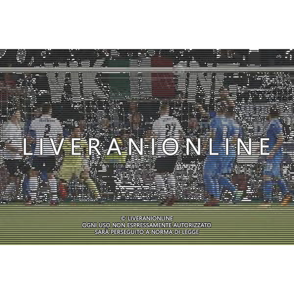 CESENA - EMPOLI serie B ConTe.it 17/04/2018 nella foto: goal SCOGLIAMIGLIO GENNARO ©Claudio Zamagni/Agenzia Aldo Liverani goal SCOGLIAMIGLIO GENNARO during Serie B conTe.it match between Cesena and Empoli at Stadio Orogel Dino Manuzzi on April 17, 2018 in Cesena, Italy. photo credit by Claudio Zamagni/Aldo Liverani Photo Agency