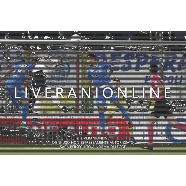 CESENA - EMPOLI serie B ConTe.it 17/04/2018 nella foto: goal MONCINI GABRIELE ©Claudio Zamagni/Agenzia Aldo Liverani MONCINI GABRIELE goal during Serie B conTe.it match between Cesena and Empoli at Stadio Orogel Dino Manuzzi on April 17, 2018 in Cesena, Italy. photo credit by Claudio Zamagni/Aldo Liverani Photo Agency