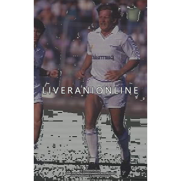 RETROSPETTIVA BERNARD SCHUSTER CALCIATORE NELLA FOTO BERNARD SCHUSTER CON LA MAGLIA DEL REAL MADRID AG ALDO LIVERANI SAS