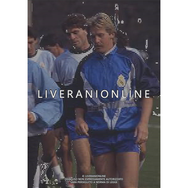 RETROSPETTIVA BERNARD SCHUSTER CALCIATORE NELLA FOTO BERNARD SCHUSTER AG ALDO LIVERANI SAS