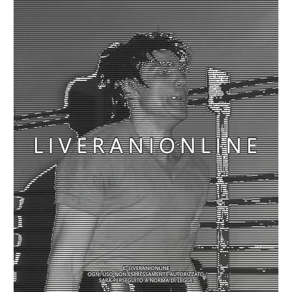 1971 MILANO ALLENAMENTO DEL PUGILE NINO BENVENUTI AG ALDO LIVERANI SAS