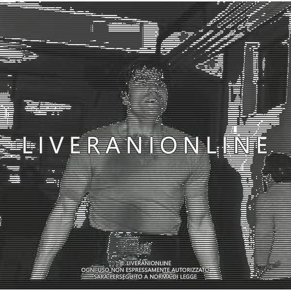 1971 MILANO ALLENAMENTO DEL PUGILE NINO BENVENUTI AG ALDO LIVERANI SAS