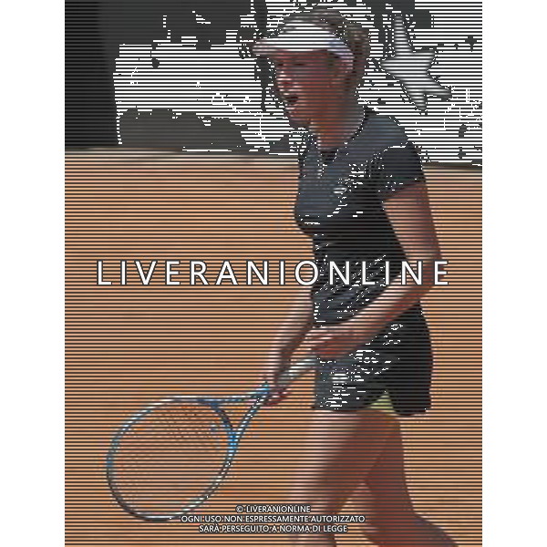 Fed Cup Play-Off per la promozione nel World Group Italia-Belgio Genova - 21.04.2018 Jasmine Paolini vs Elise Mertens Nella Foto:Elise Mertens /Ph.Vitez-Ag. Aldo Liverani / AGENZIA ALDO LIVERANI SAS